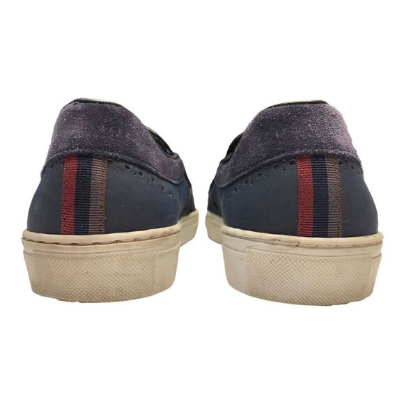 Ted Baker Slip on Sneakers in Suede Navy Size 40 - Picture 5 of 9
